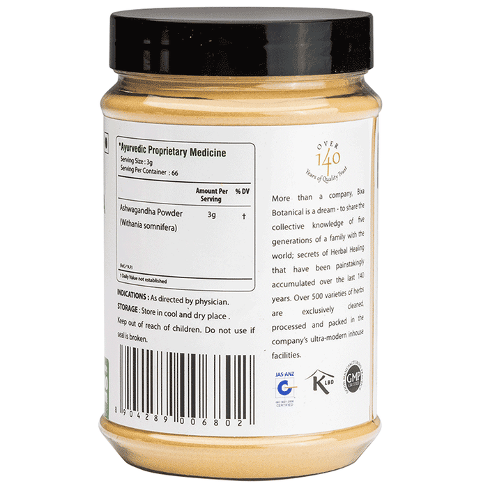 Bixa Botanical Ashwagandha Powder | Swadesiicart