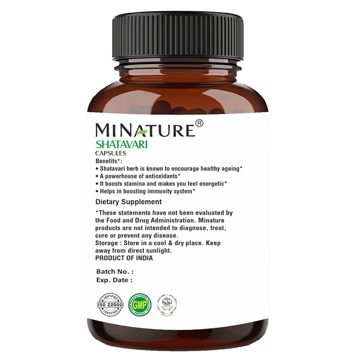 Minature Shatavari Capsules | Swadesiicart