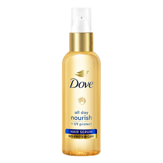 Dove All Day Nourish + UV Protect Hair Serum With Bio Protein Care - Swadesiicart