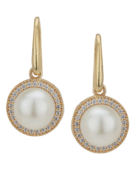 Gold-Polished Half Hoop Earring - Wahe Jewels - Swadesiicart