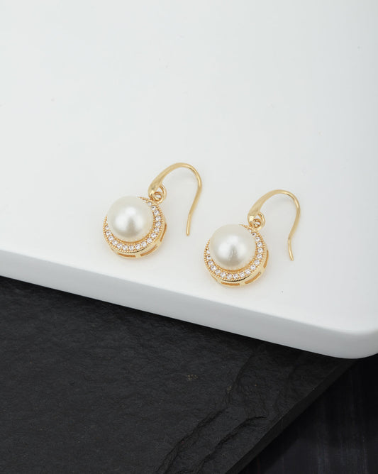 Gold-Polished Half Hoop Earring - Wahe Jewels - Swadesiicart