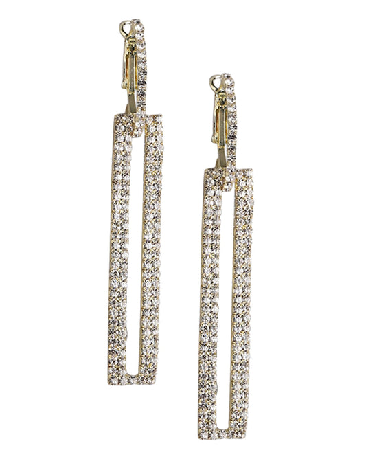 Gold-Polished Cz Infinity Hoop Earring - Wahe Jewels - Swadesiicart