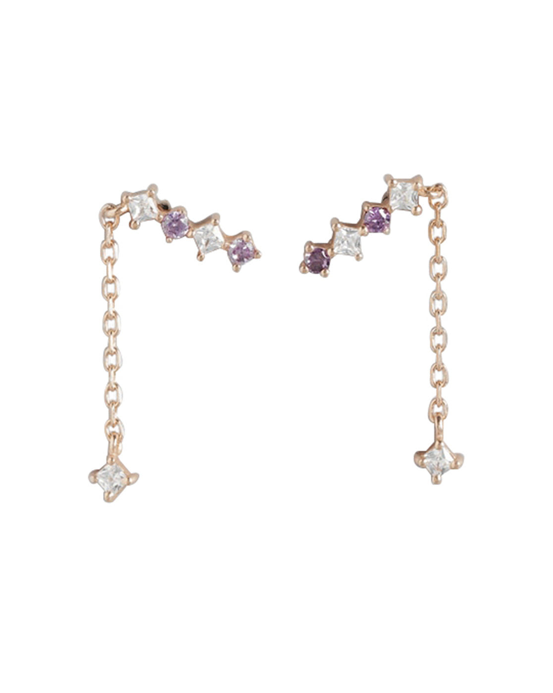 Women'S Brass Silver - Toned & Off - White Rhodium - Plated Stone - Studded Spherical Studs - Wahe Jewels - Swadesiicart