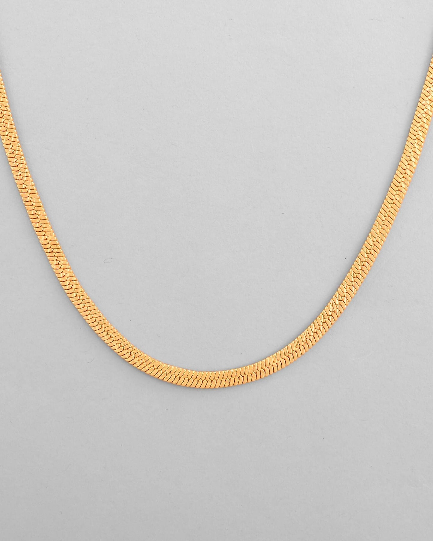VOJ Men's Gold-Polished Self Designed Snake Chain | Swadesiicart
