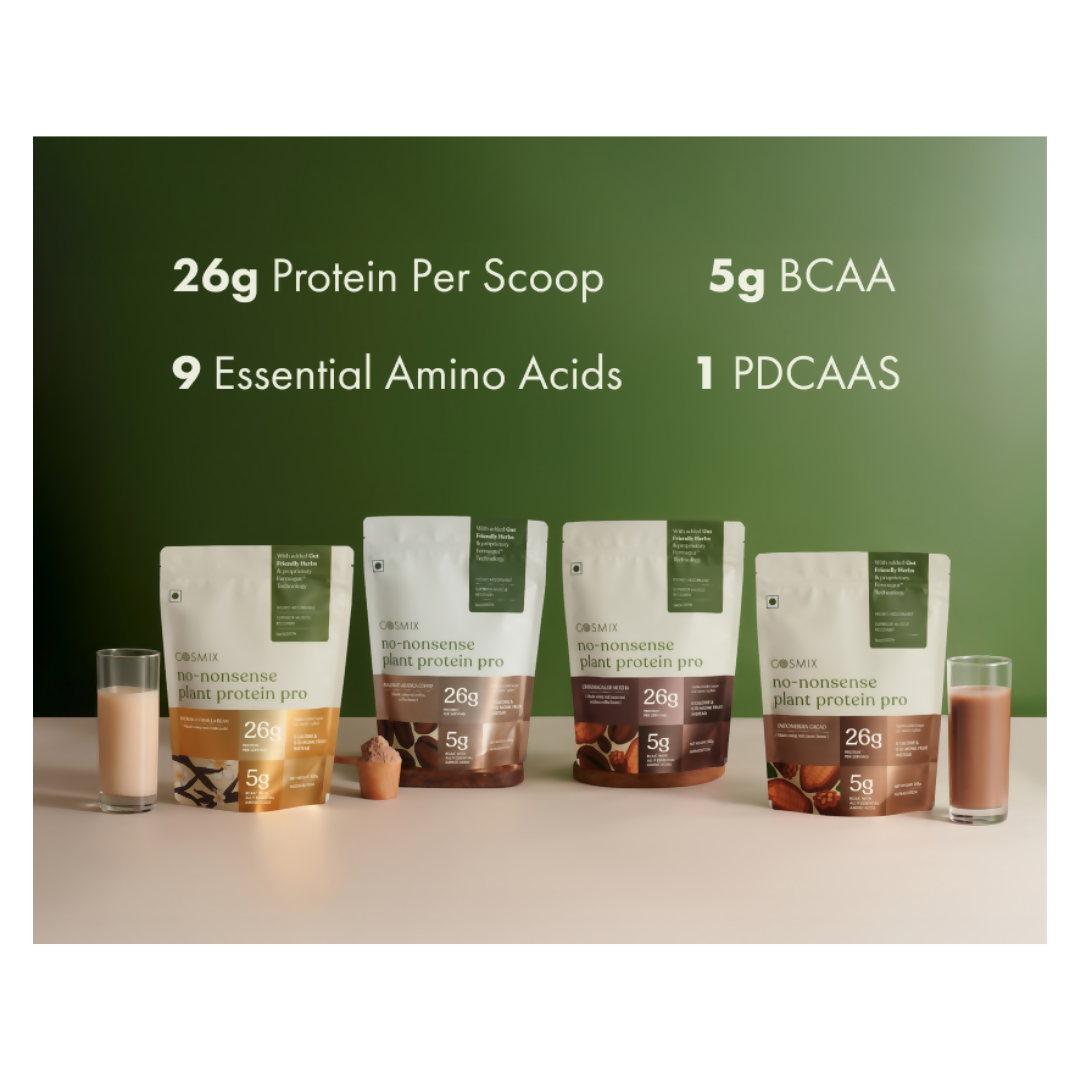 Cosmix no nonsense Plant Protein Pro Chikmagalur Mocha | Swadesiicart