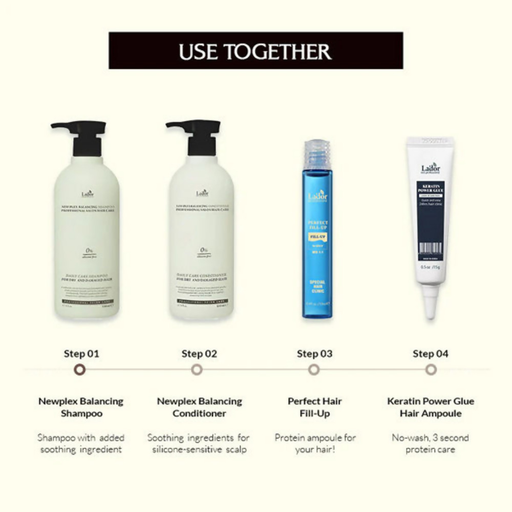 La'dor Newplex Balancing Shampoo - Scalp Soothing Korean Shampoo for Dry Hair - Swadesiicart