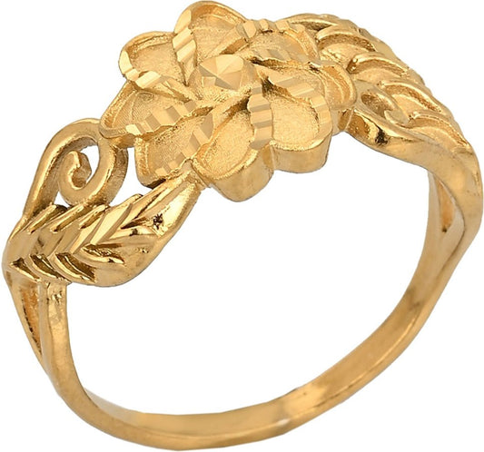 AanyaCentric Gold-Polished Ring For Women & Girls | Swadesiicart
