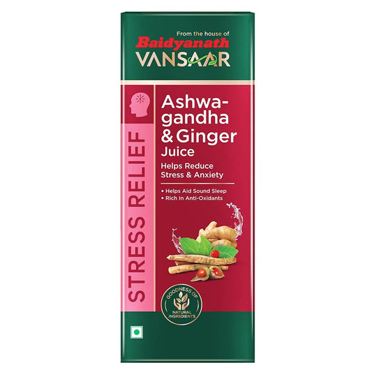 Baidyanath Vansaar Ashwagandha & Ginger Juice | Swadesiicart