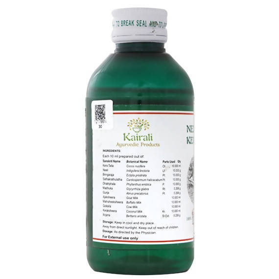 Kairali Ayurvedic Neelibringadi Kera Thailam - Swadesiicart