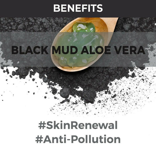 Nykaa Skin Secrets Exotic Indulgence Black Mud + Aloe Vera Sheet Mask For Purified & Hydrated Skin - Swadesiicart