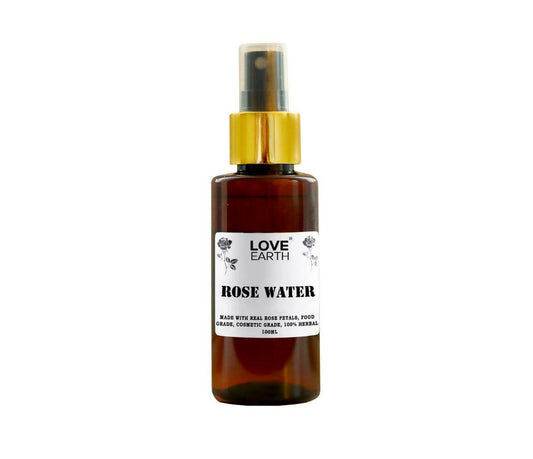 Love Earth Rose Water - Face Mist | Swadesiicart
