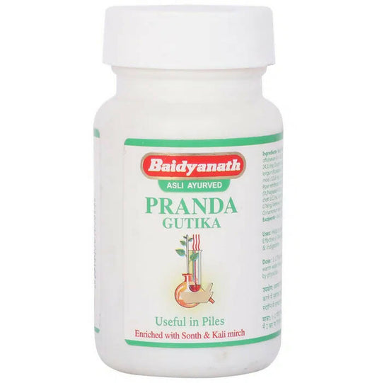 Baidyanath Jhansi Pranda Gutika Tablets - Ayurvedant Pvt. Ltd.