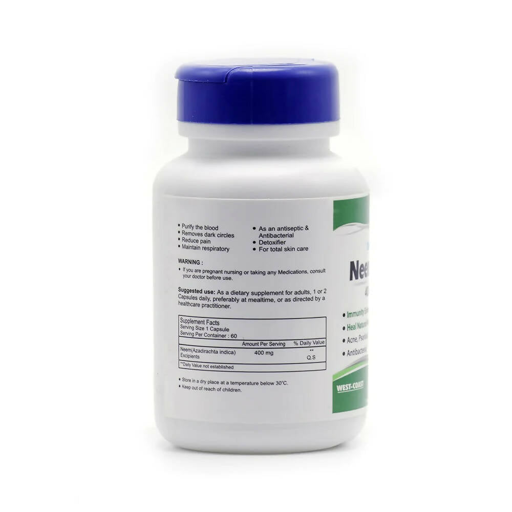 Healthvit Neem Care Capsules - Swadesiicart