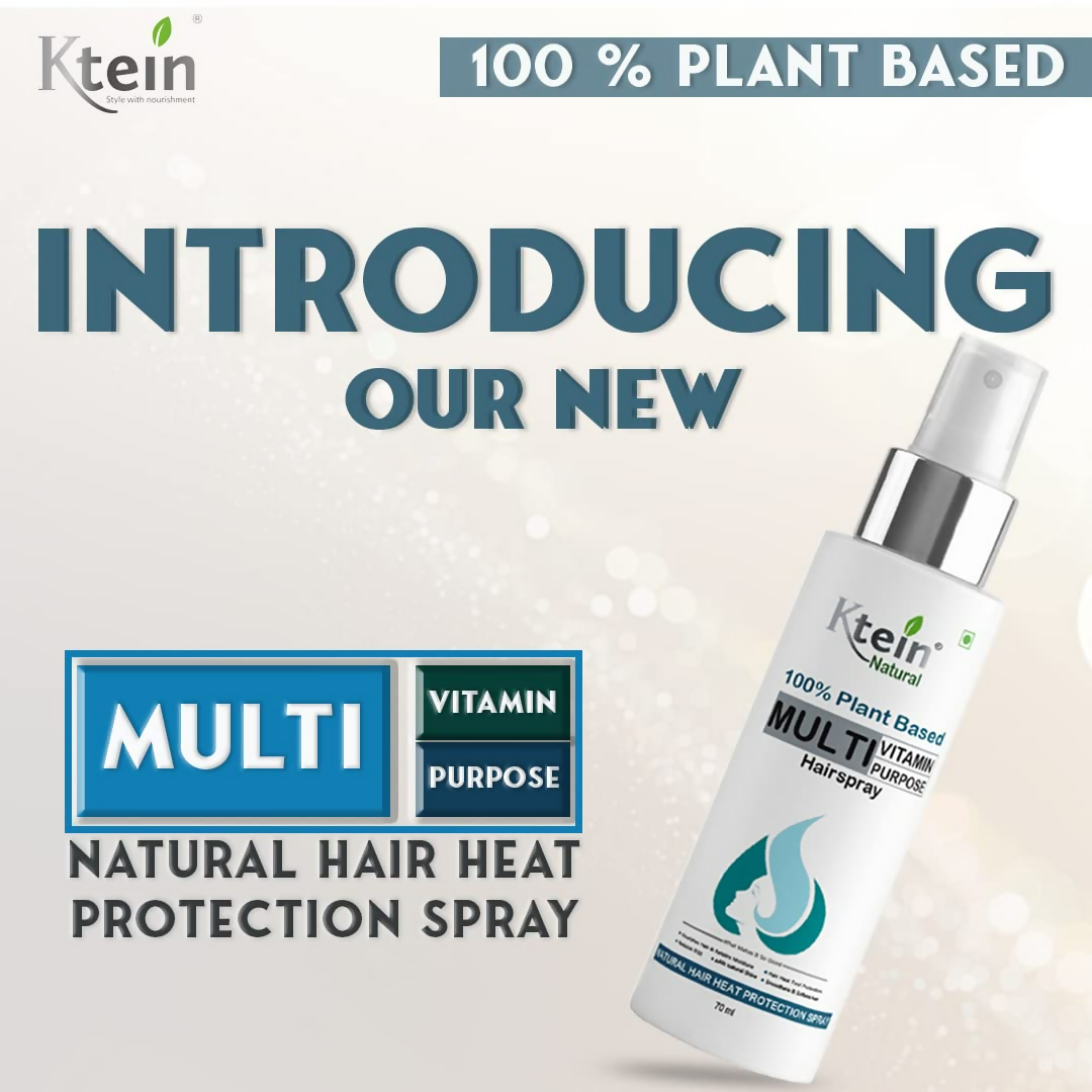 Ktein Natural 100% Plant Based Multi Vitamin Purpose with Deep Nourishment Hairspray For Hair - Swadesiicart