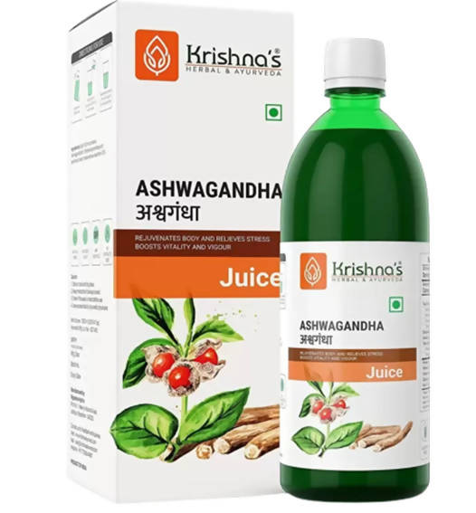 Krishna's Herbal & Ayurveda Ashwagandha Juice | Swadesiicart