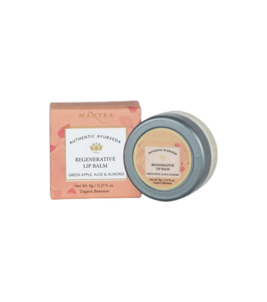 Mantra Herbal Regenerative Lip Balm Green Apple, Aloe & Almond - Ayurvedant Pvt. Ltd.