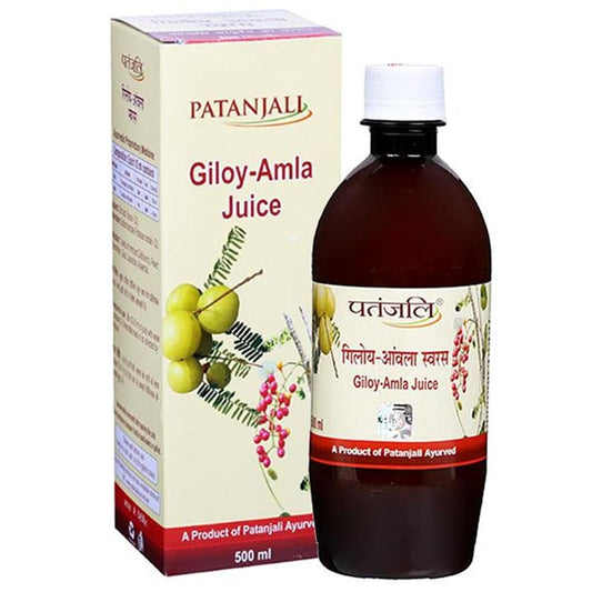 Patanjali Giloy Amla Juice | Ayurvedic Immunity & Detox Drink