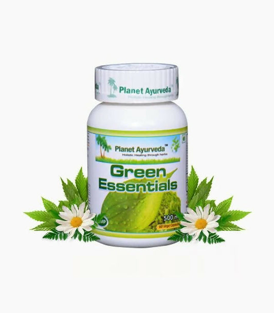 Planet Ayurveda Green Essentials Capsules - Planet Ayurveda