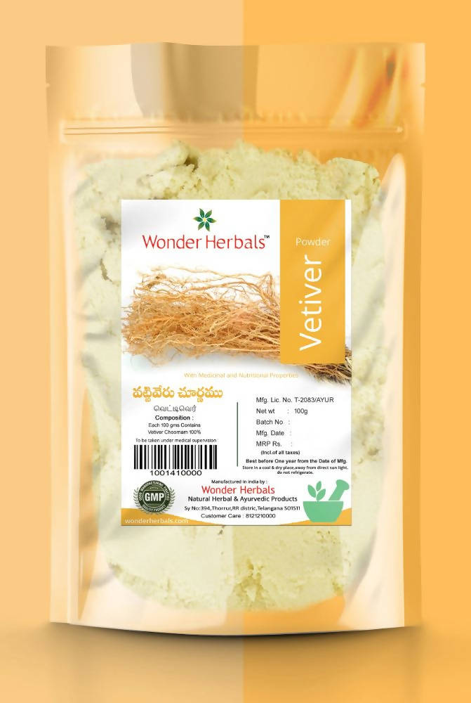 Wonder Herbals Vetiver Powder | Swadesiicart