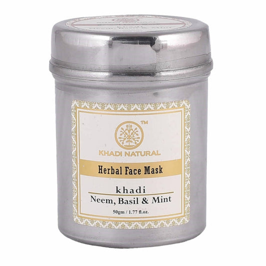Khadi Natural Neem Basil & Mint Herbal Face Mask