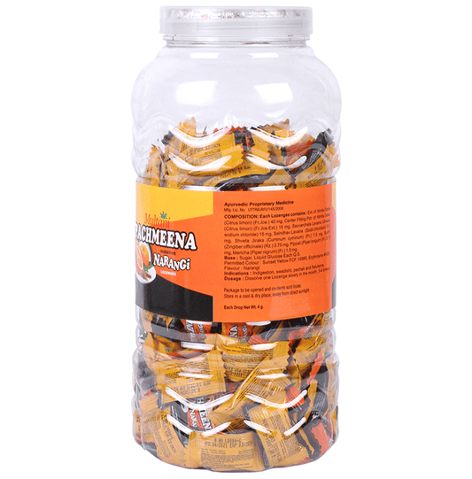 Multani Pachmeena Digestive Narangi Lozenges | Swadesiicart