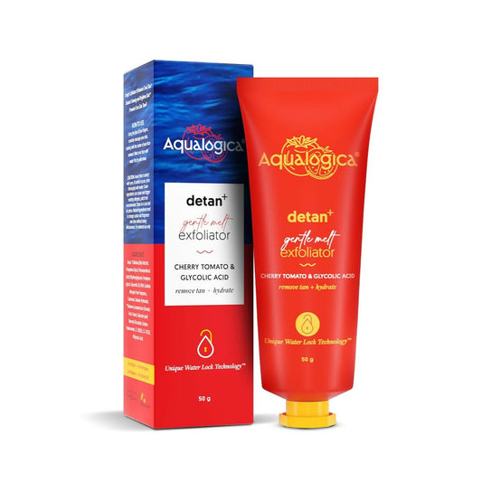 Aqualogica Detan+ Gentle Melt Exfoliator Visibly Removes Tan for Brighten & Smooth Skin - Limited Time Offer