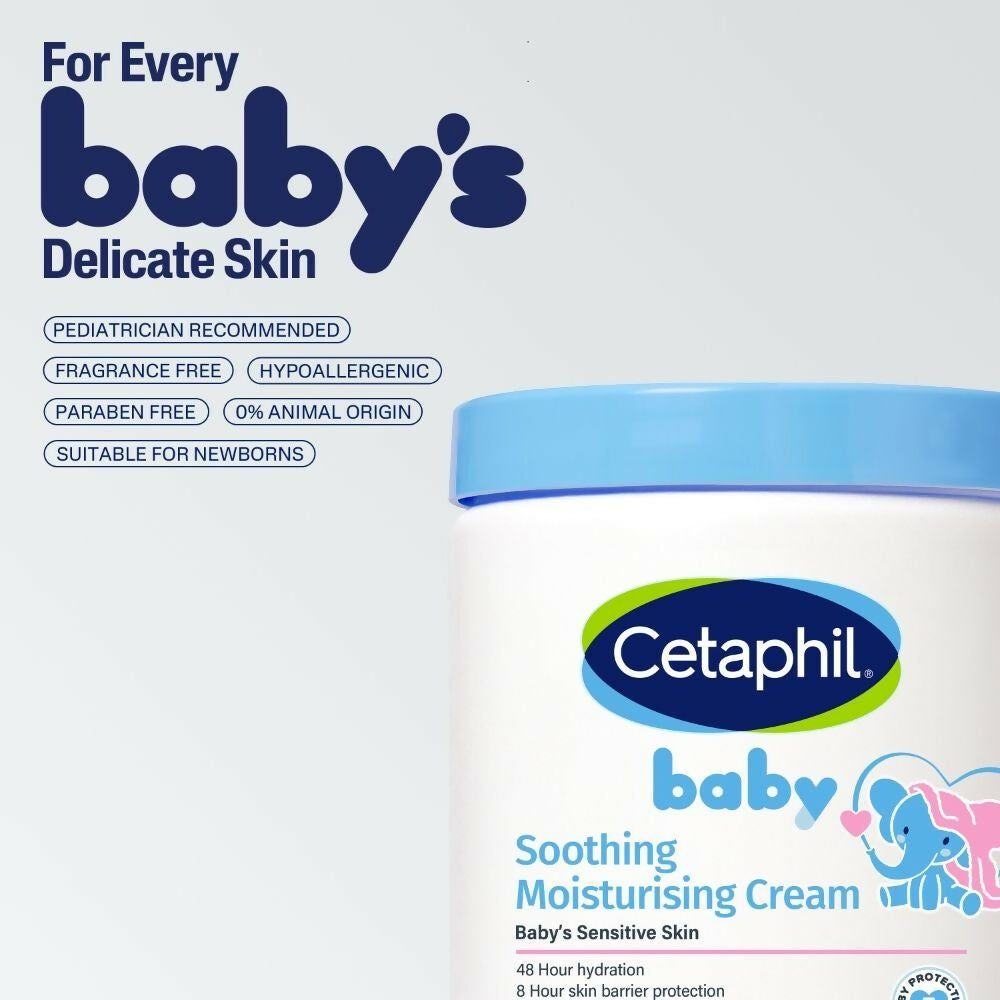 Cetaphil Baby Soothing Moisturising Cream - Swadesiicart