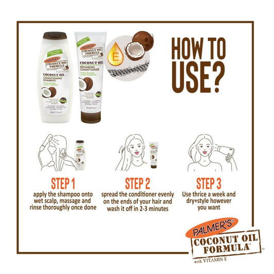 Palmer's Coconut Oil Formula Instant Repairing Conditioner - Swadesiicart