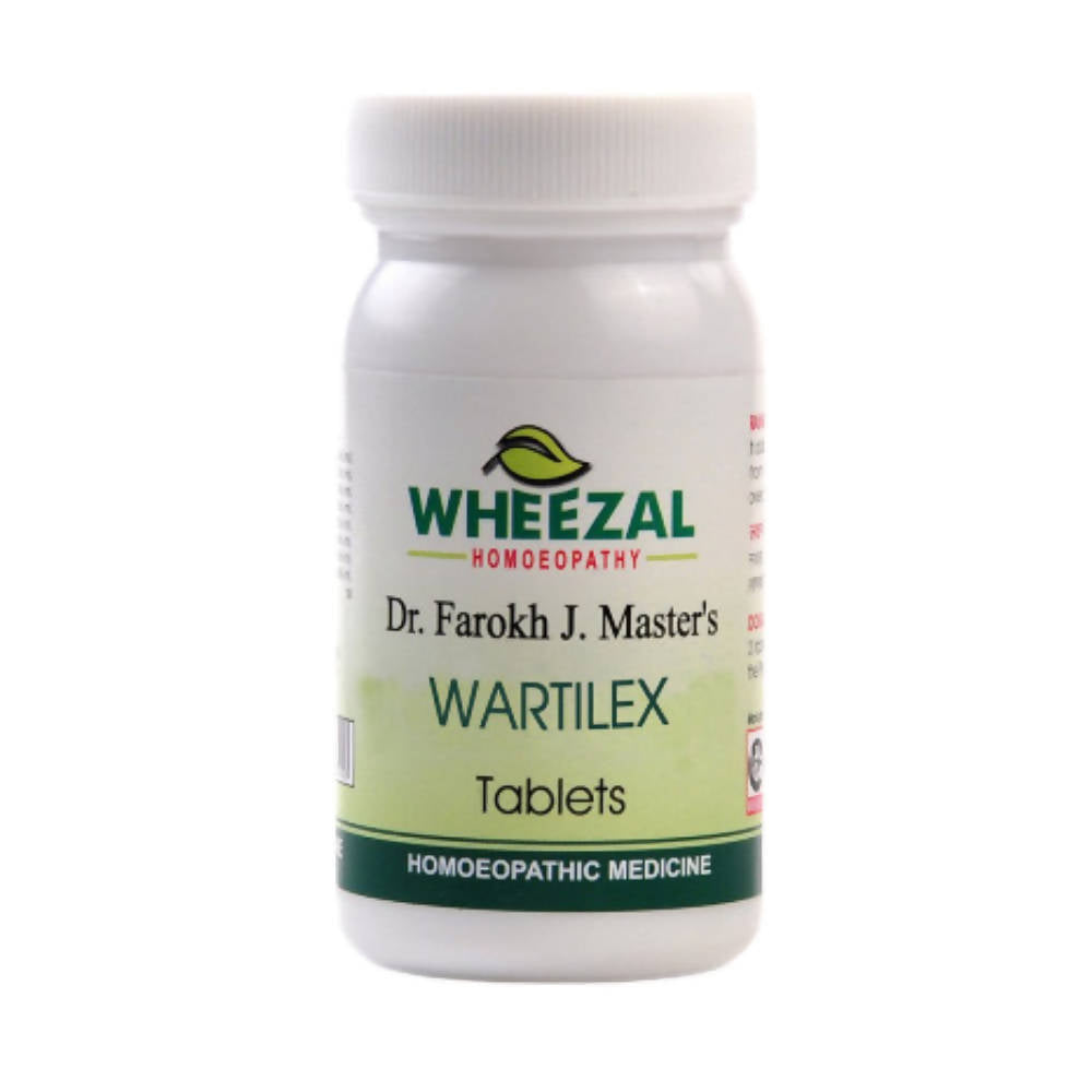 Wheezal Homeopathy Wartilex Tablets - Swadesiicart