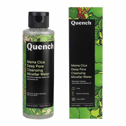 Quench Botanics Mama Cica Deep Pore Cleansing Micellar Water - Korean Skincare | Swadesiicart