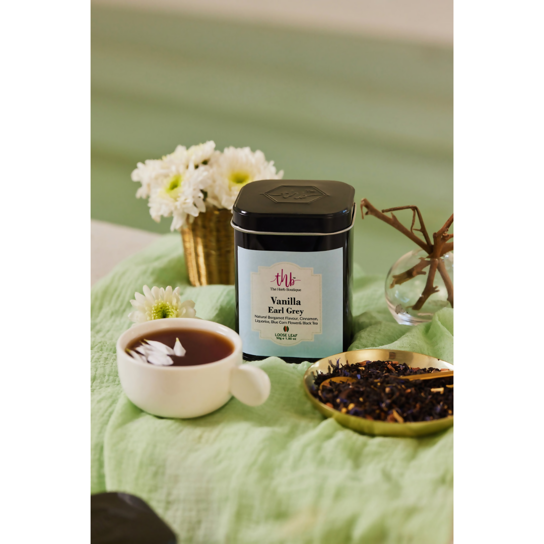 The Herb Boutique Vanilla Earl Grey Black Tea - The Herb Boutique
