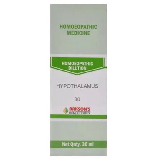 Bakson's Homeopathy Hypothalamus Dilution - Swadesiicart