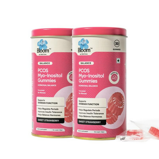 Bloom PCOS Myo-Inositol Gummies | Swadesiicart