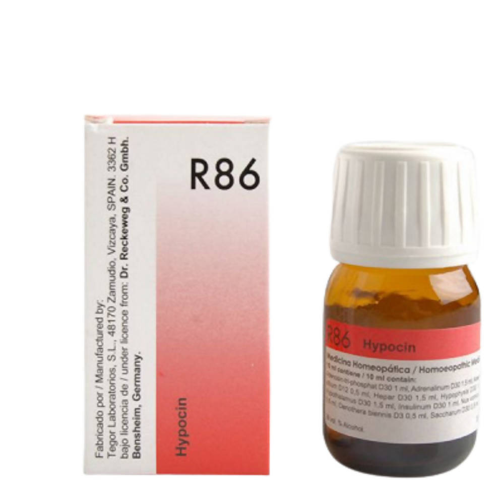 Dr. Reckeweg R86 (Hypocin) Low Blood Sugar Drops | Swadesiicart