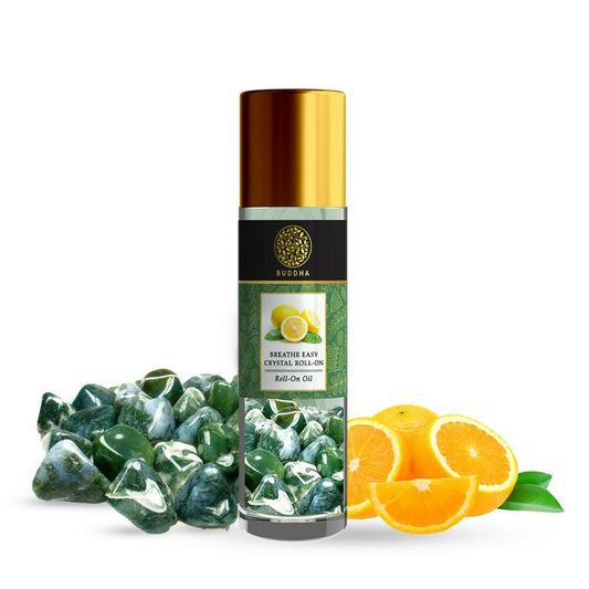 Buddha Natural Breathe Easy Crystal Roll On - Buddha Naturals