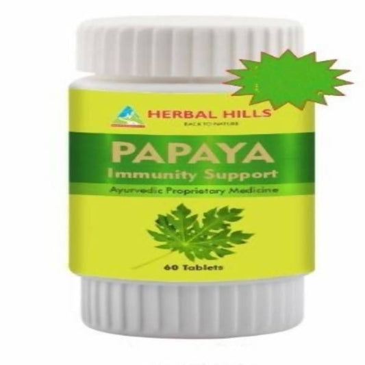 Herbal Hills Papaya Immunity Support Tablets
