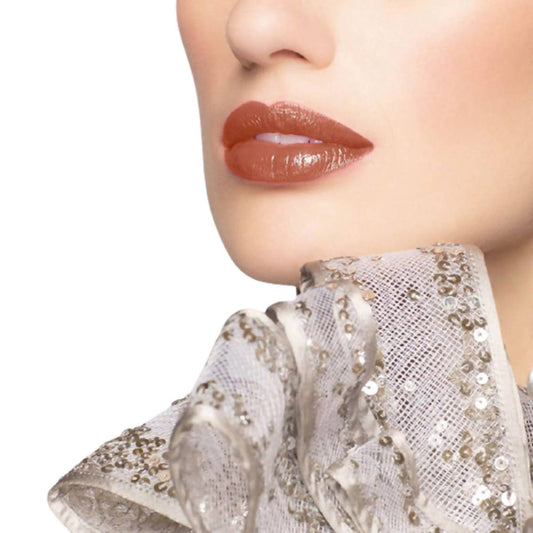 Manish Malhotra Hi-Shine Lipstick - Caramel Kiss (4 GM) - Swadesiicart
