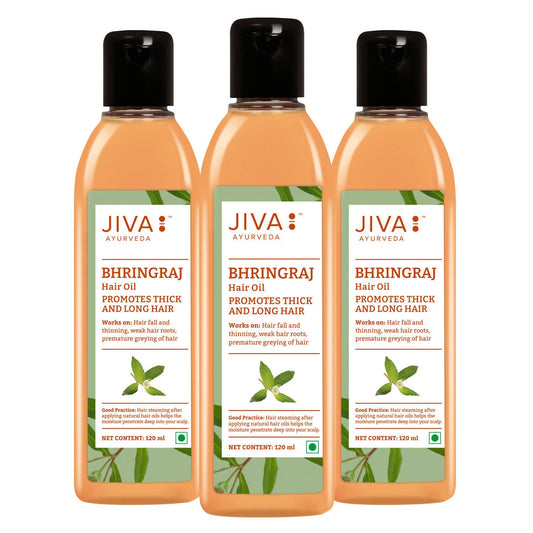 Jiva Ayurveda Bhringraj Hair Oil - Swadesiicart