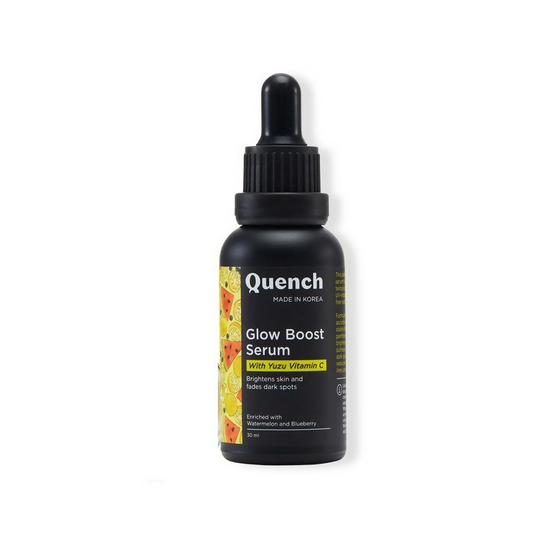Quench Vitamin C Glow Boost Serum with Yuzu Extracts Brightens & Fades Dark Spots | Swadesiicart