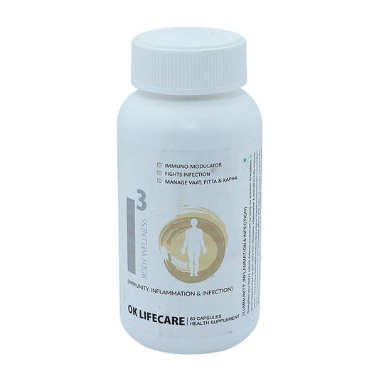 Ok Life Care I3 Body Wellness Capsules | Swadesiicart