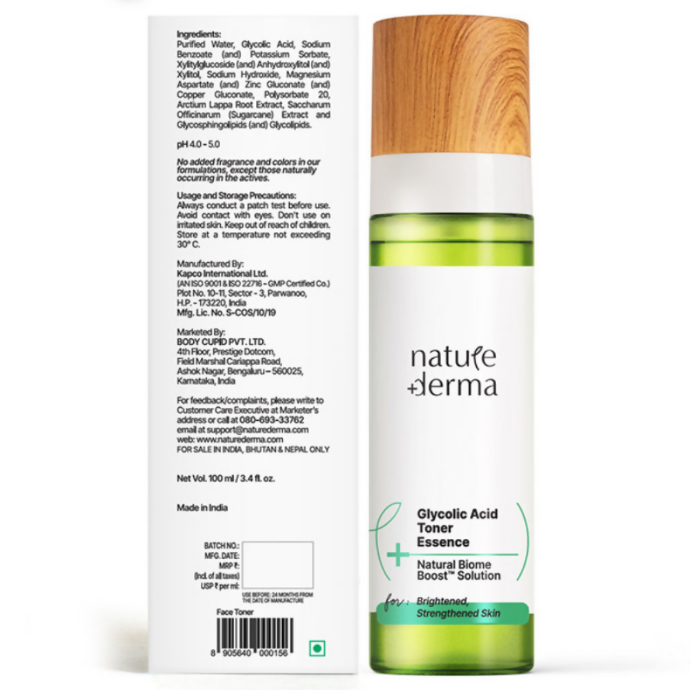 Nature Derma Glycolic Acid Toner Essence | Swadesiicart