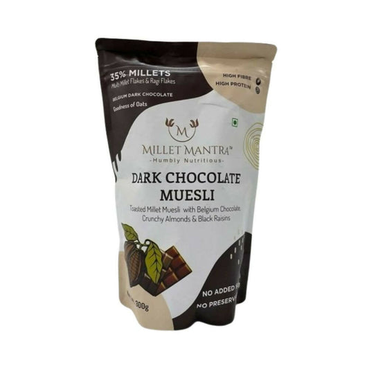 My Millet Basket Millet Mantra Dark Chocolate Muesli | Swadesiicart