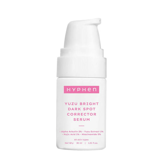 Hyphen By Kriti Sanon Yuzu Bright Dark Spot Corrector Serum, Reduces Hyperpigmentation, Melasma & Dark Spots & Stubborn Scars | Swadesiicart