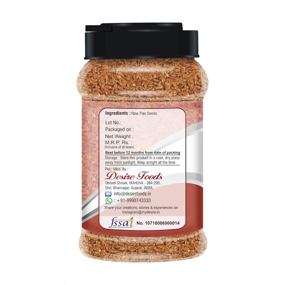 Desire Flax Seeds | Swadesiicart