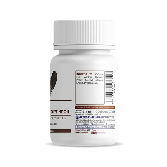 Ningen Caffeine Oil Capsules - Swadesiicart