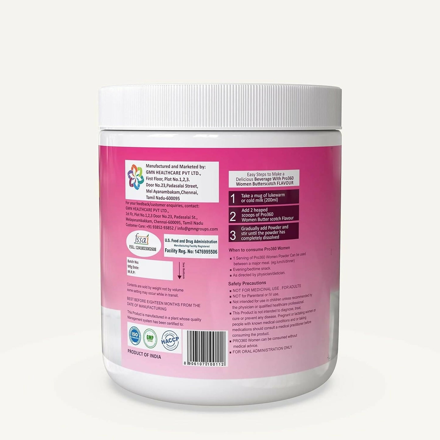 Pro360 Women Protein Powder Rich Nutritional | Swadesiicart