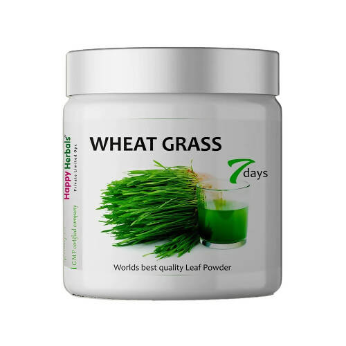 Happy Herbals Wheat Grass Powder | Swadesiicart