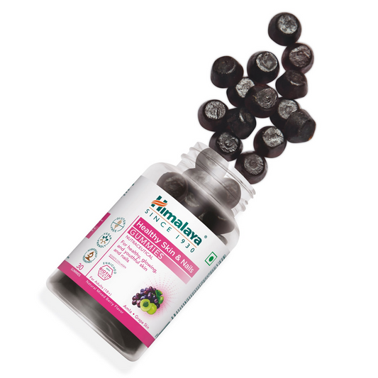 Himalaya Herbals Healthy Skin & Nail Gummies - Swadesiicart