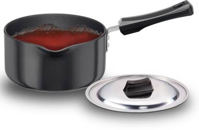 Hawkins Hard Anodised Sauce Pan 18 cm Diameter with Lid 2 L (IAS20S) - Swadesiicart