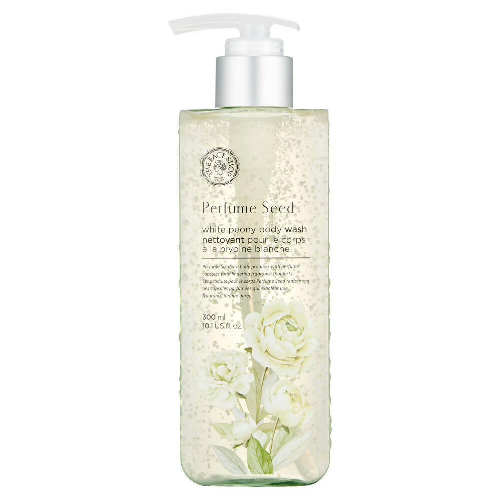 The Face Shop Perfume Seed White Peony Body Wash - Korean Skincare | Swadesiicart